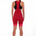 Licra/Pantaloneta dama corta classic roja-High Force