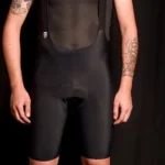 Pantaloneta Masculina Negra Sin Costuras para Ciclismo - Ionik