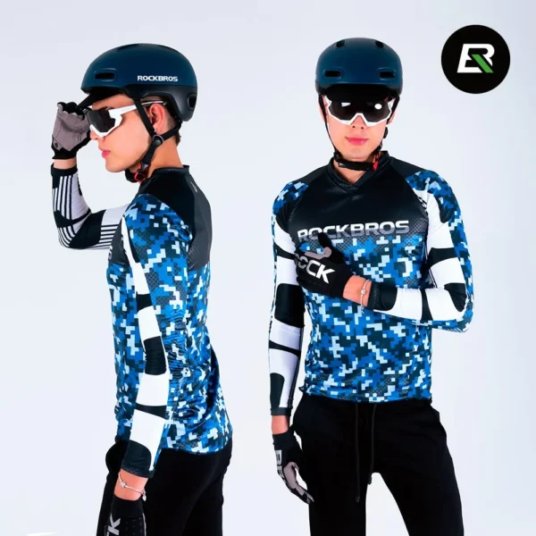 Jersey Armi Mtb/Enduro Azul - RockBros