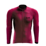 Jersey Pro Terra Magenta Manga Larga Masculino - Ionik