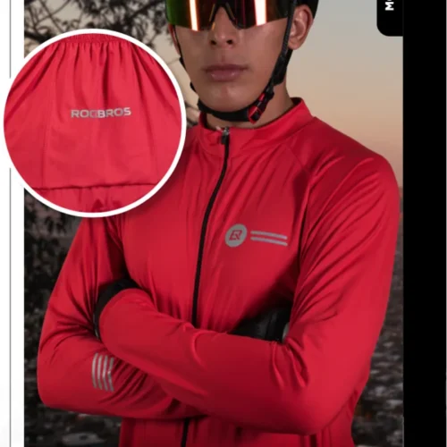 Jersey Semitérmico Rojo - RockBros