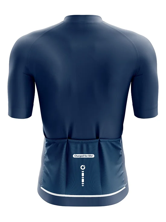 Jersey Star Azul Petroleo Manga Corta Masculino - Ionik