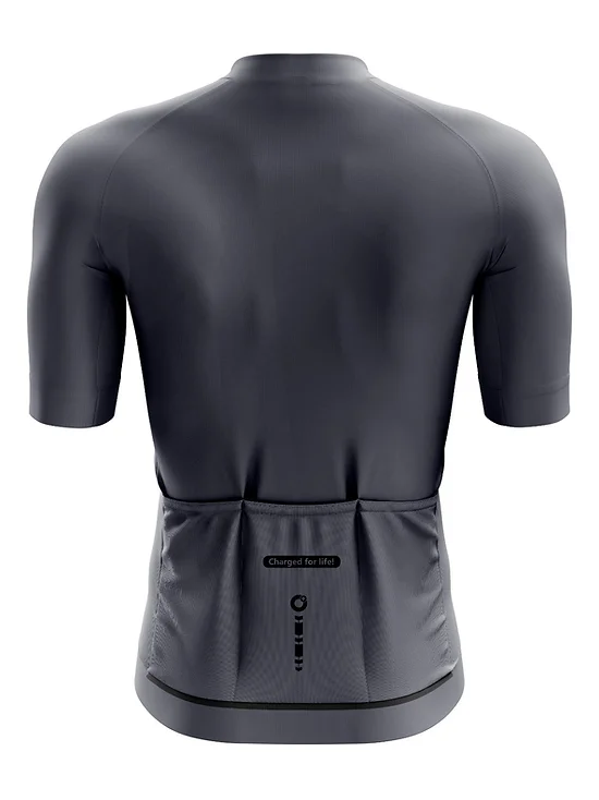 Jersey Star Gris Manga Corta Masculino - Ionik