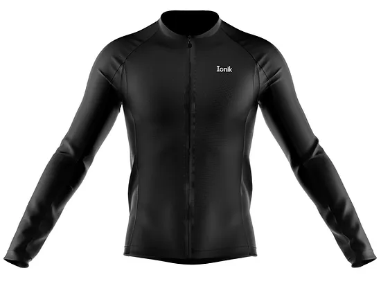 Jersey Star Negro Manga Larga Masculino - Ionik