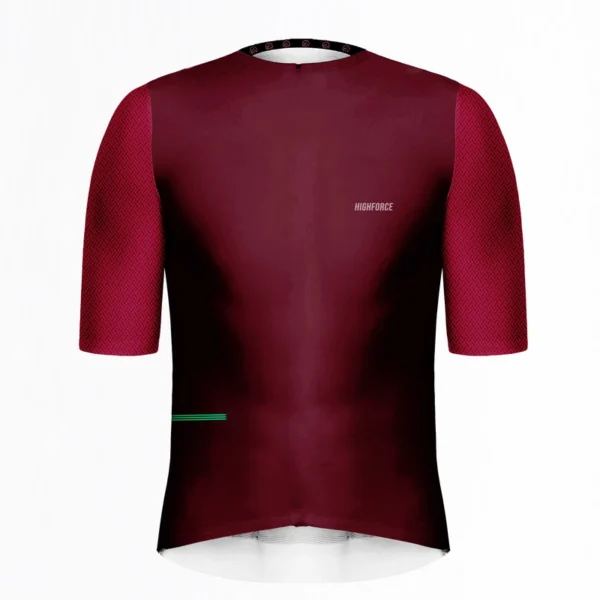 Jersey Ciclismo sin Cierre Manga Corta Unisex Morado High force