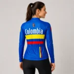 Jersey Eco Unisex Manga Larga Azul Colombia- Cavalieri