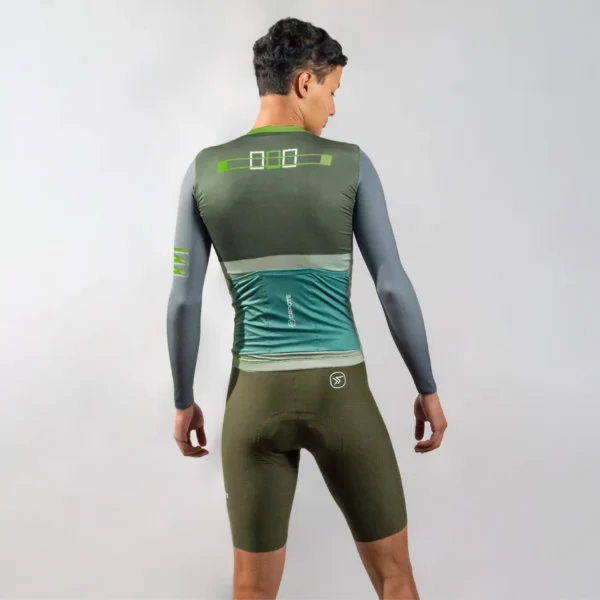 Jersey Hombre Largo Premium Verde - CAPOTE