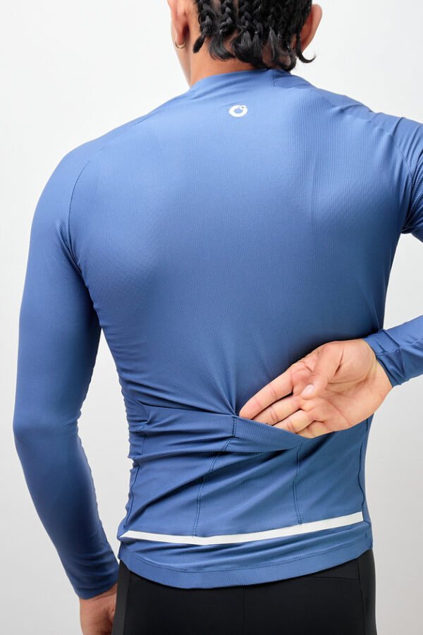 Jersey Star Pro Azul Petroleo Manga Larga Masculino - Ionik-3 Jersey Star Pro Azul Petroleo Manga Larga Masculino - Ionik