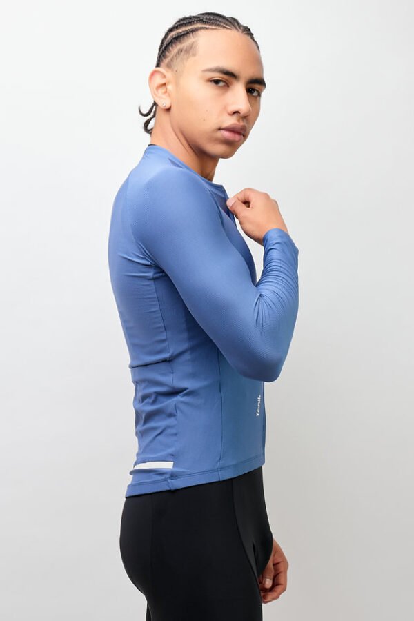 Jersey Star Pro Azul Petroleo Manga Larga Masculino - Ionik-4 Jersey Star Pro Azul Petroleo Manga Larga Masculino - Ionik