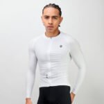 Jersey Star Pro Blanco Manga Larga Masculino - Ionik