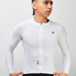 Jersey Star Pro Blanco Manga Larga Masculino - Ionik