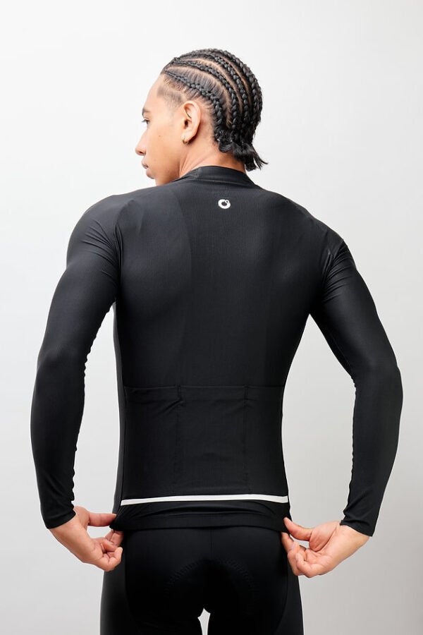 Jersey Star Pro Negro Manga Larga Masculino - Ionik-2 Jersey Star Pro Negro Manga Larga Masculino - Ionik