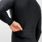 Jersey Star Pro Negro Manga Larga Masculino - Ionik