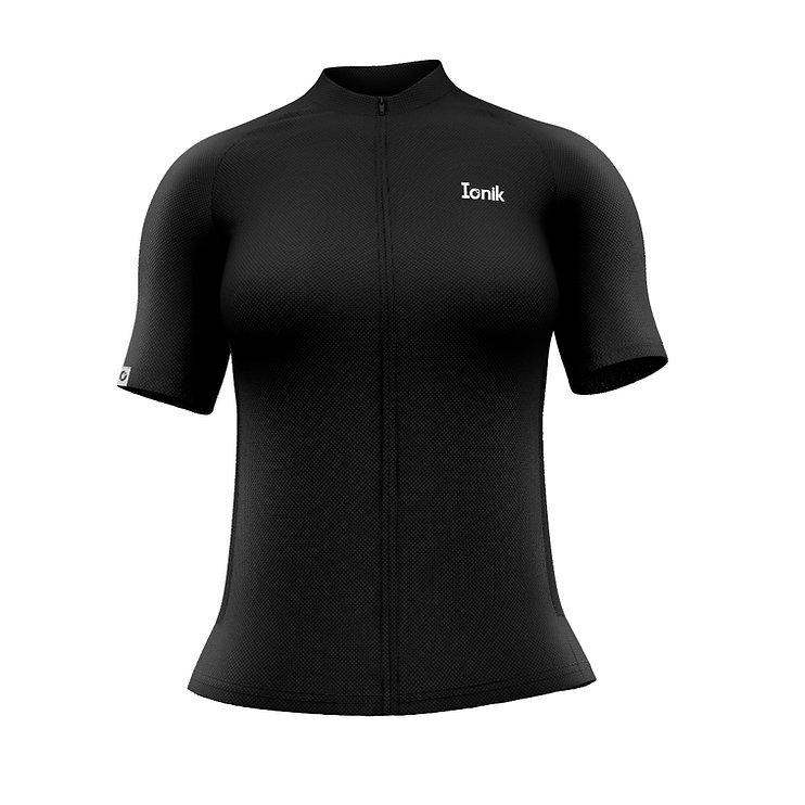Jersey Start Manga Femenino Negra - Ionik
