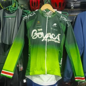Jersey Team Boyacá Verde Manga Larga Hombre - Nicko