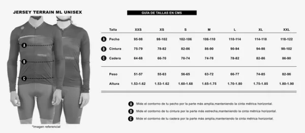 Jersey Terrian Manga Larga Unisex Verde - High Force