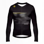 Jersey Terrian Manga Larga Unisex Negra - High Force