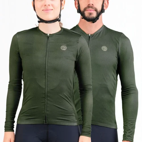 Jersey Terrian Manga Larga Unisex Verde - High Force