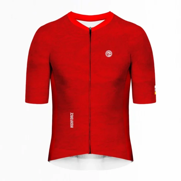 Jersey Ultralight 2.0 Unisex Fit Ajustado Rojo - High Force