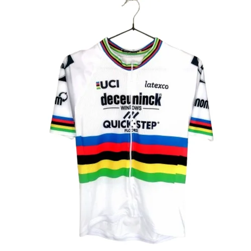 Jersey manga corta Uci Blanca Hombre - Nicko