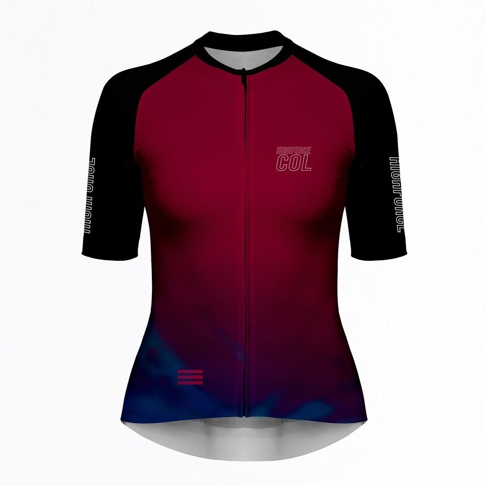 Jersey mc advance 2.0 dama Negro/Morado- High Force