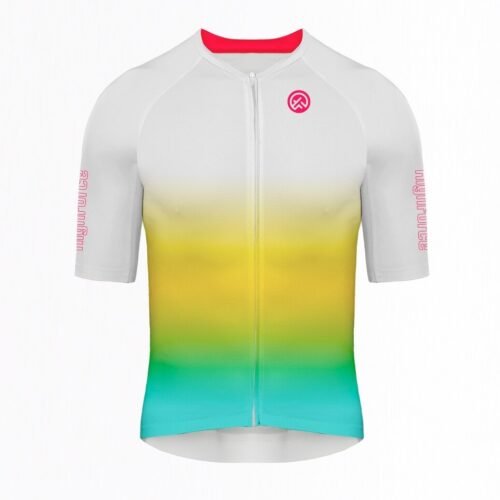 Jersey mc advance 2.0 Blanco/Amarillo hombre - High Force