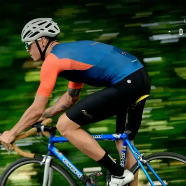 Jersey mc ultraligth 1.0 Azul/Naranja hombre - High Force