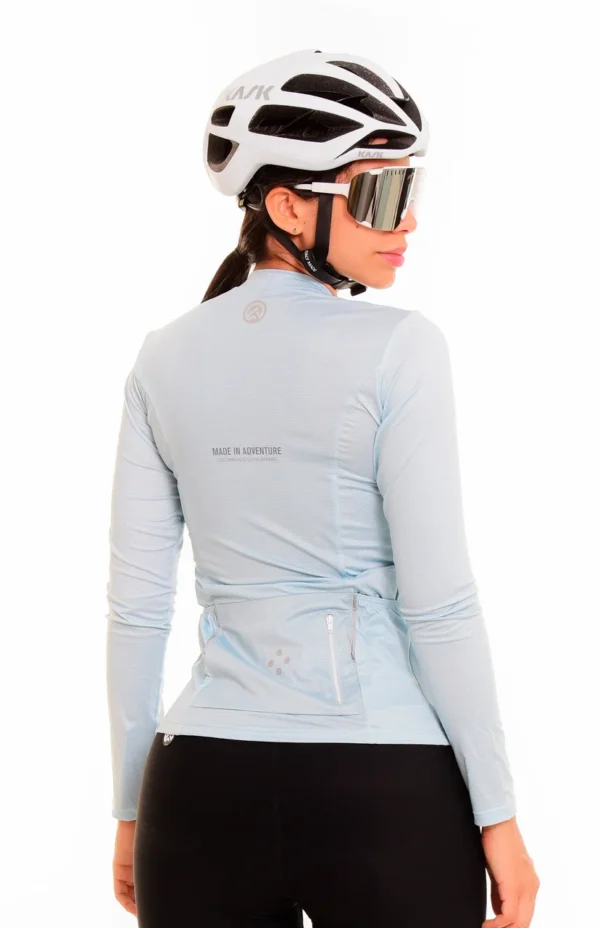 Jersey ml adventure dama Gris Claro - High Force