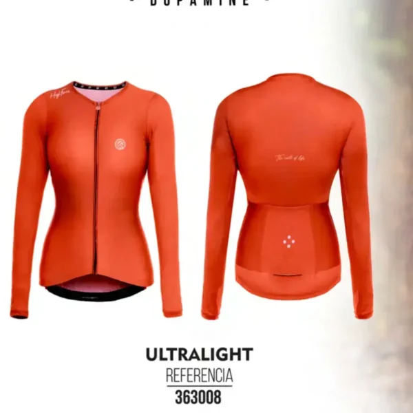 Jersey ml ultraligh dama-High Force-363006 naranja-1 Jersey ml ultraligh dama Naranja - High Force