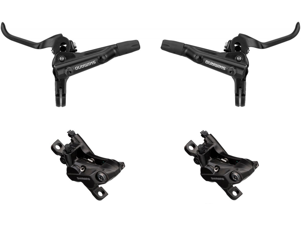Juego De Frenos Mtb Disco Hidraúlico BL/BR-MT520 4 Pistones - Shimano