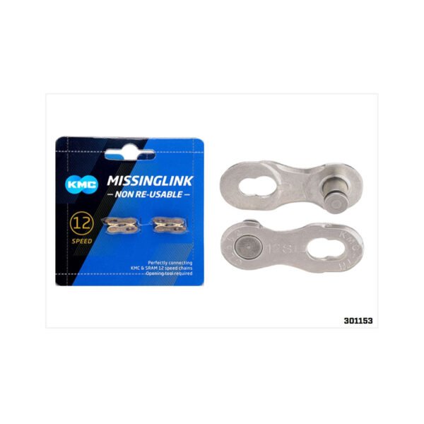 CONECTOR CADENA 12 VEL MISSINGLINK CL552 CROMADO- KMC