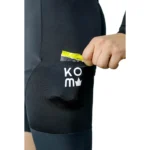 Lycra GIRO PLUS Con Bolsillos Dama Negra - Kom