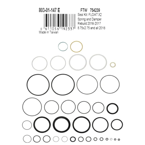 Kit De Orings Para Float X2 Spring Y Damper 8.75X2.75 2016 + Fox Kit De Orings Para Float X2 Spring Y Damper 8.75X2.75 2016 + Fox