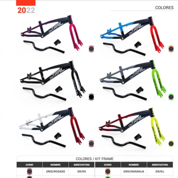 Kit Marco Bmx 18" Micro School Colores - On Trail