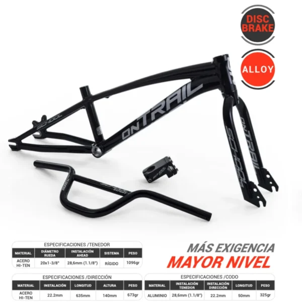Kit Marco Bmx 20" Expert School Colores - On Trail
