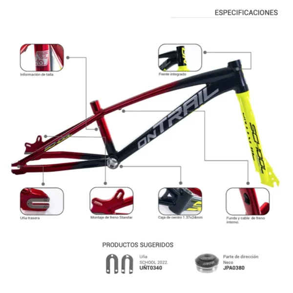 Kit Marco Bmx 20" Expert School Colores - On Trail