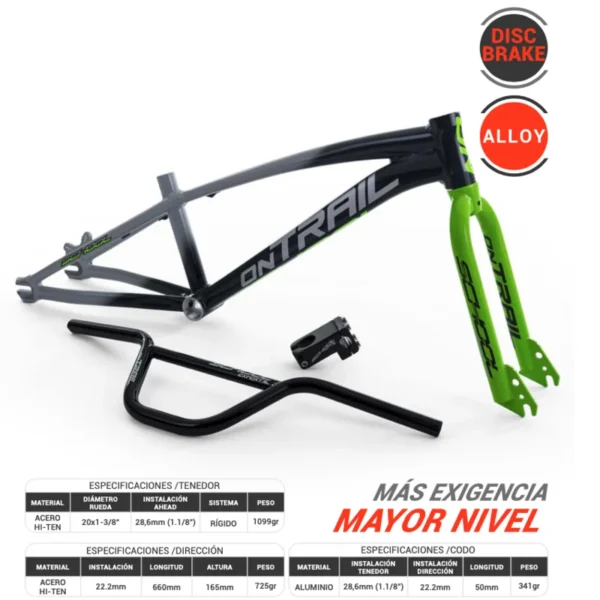 Kit Marco Bmx 20" Expert XL School Colores - On Trail