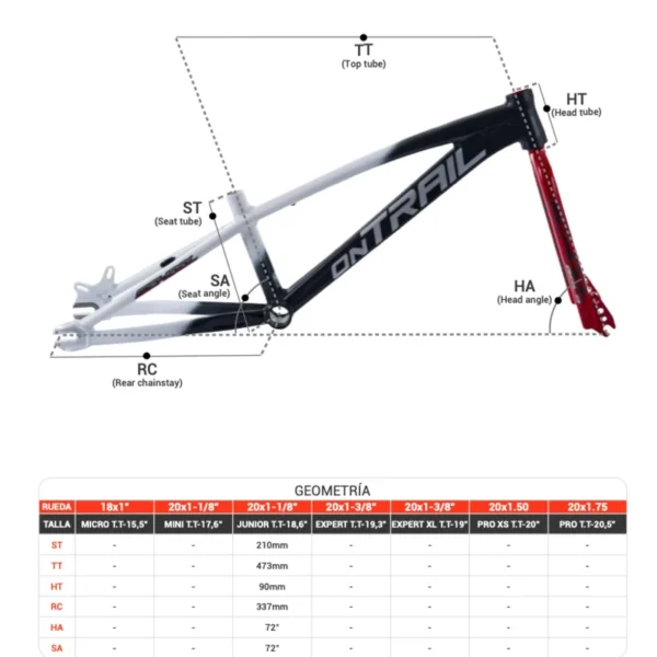 Kit Marco Bmx 20" Junior School Colores - On Trail