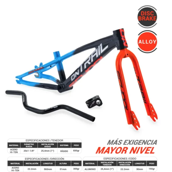 Kit Marco Bmx 20" Mini School Colores - On Trail