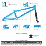 Kit Marco Bmx 20" Nemesis Colores - On Trail