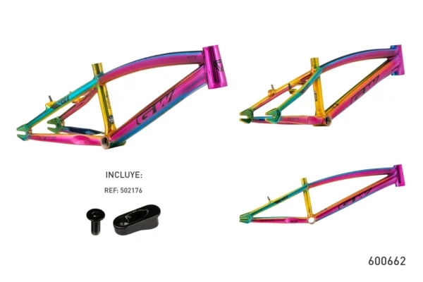 Kit Marco Bmx 20" Pro XL Elite G1 Aluminio Tornasol - Gw