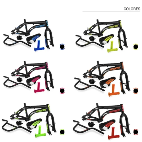 Kit Marco Bmx Trevo 16"  Acero Colores - On trail