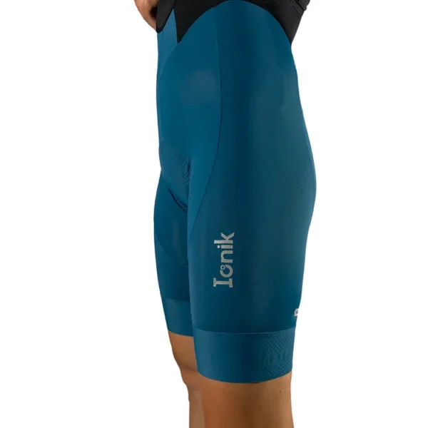 Licra Masculina Azul Petroleo Para Ciclismo con cargardera - IONIK