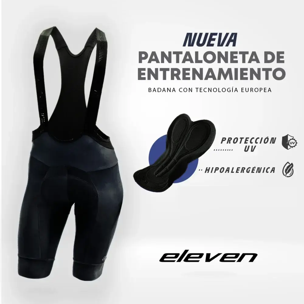 Licra de Entrenamiento Negra Dama - Eleven