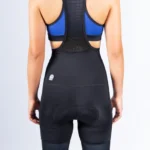 Licra/Pantaloneta dama corta negra con bolsillo-High Force