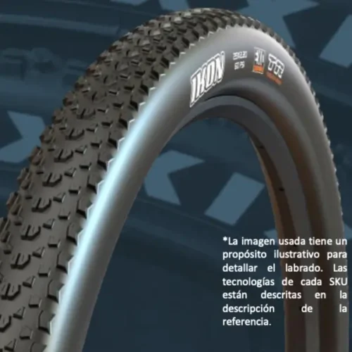 Llanta 29" X 2.20" Ikon VN 60 Logo Gris - Maxxis