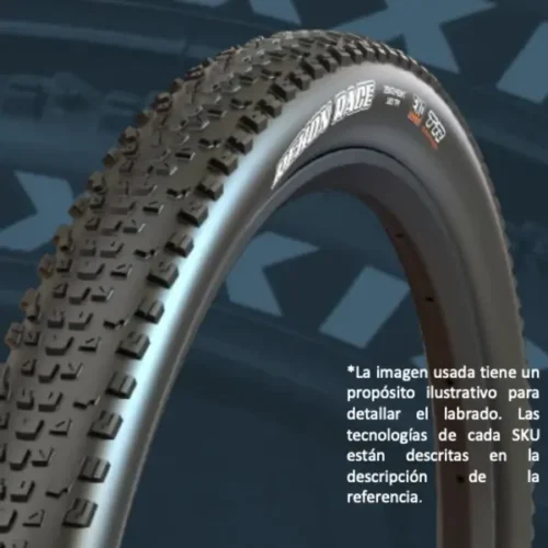 Llanta 29" X 2.25" Rekon Race VN 60 Logo Gris - Maxxis