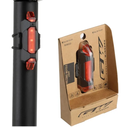 Luz Trasera Usb 15Lm Ebl-3402 Plástico Gw