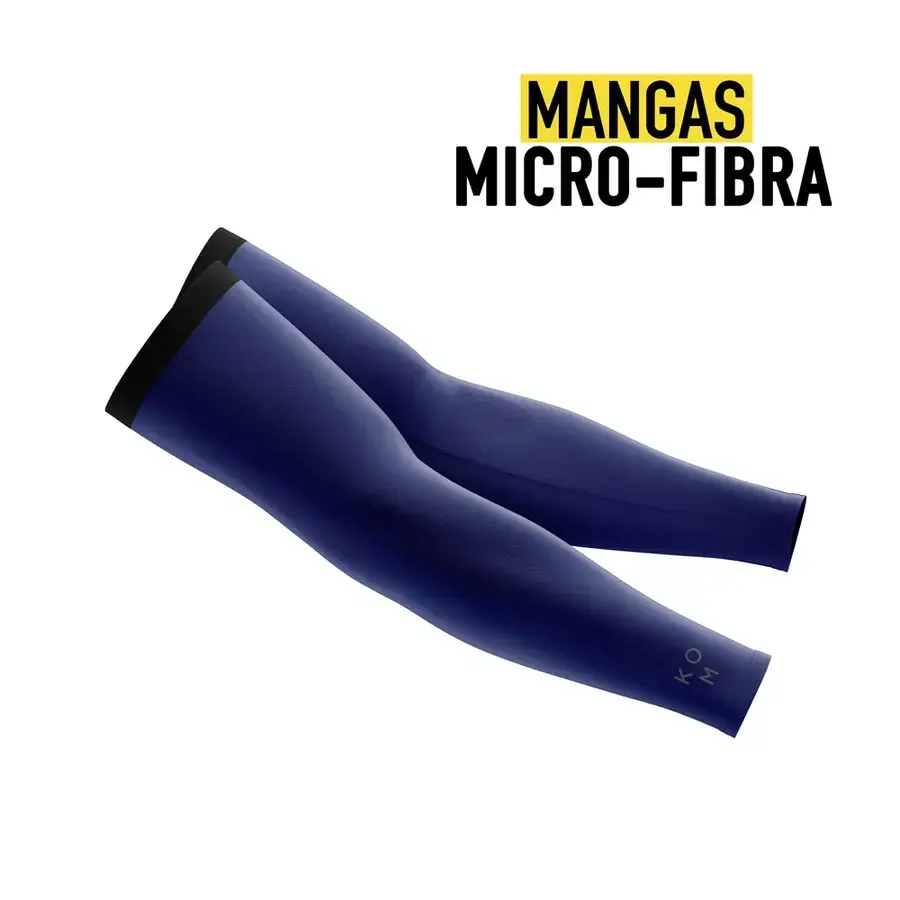 Mangas Deportivas Microfibra Azules - KOM
