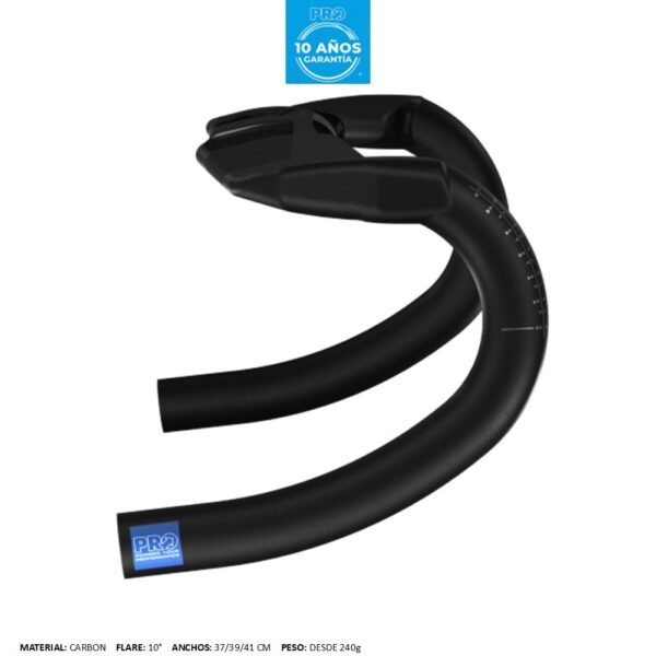 Manubrio Ruta 31.8 Vibe Aero Carbon PRO